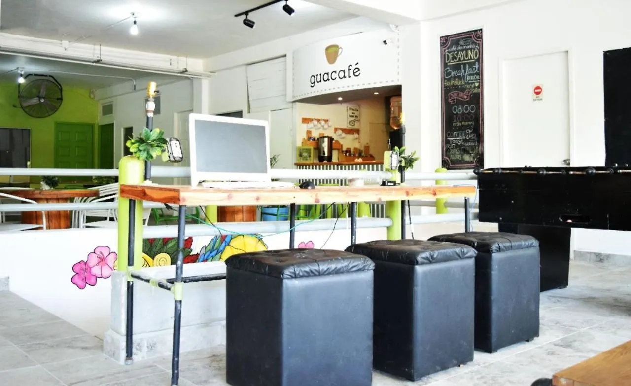 Guacamundo Beach Hostel 5Th. Ave Playa del Carmen Mexico